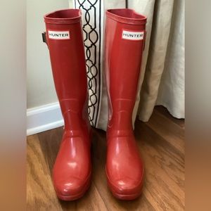 Hunter rain boots